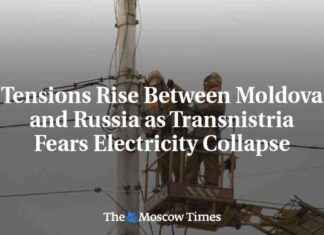 Напряженность между Молдовой и Россией из-за страха Транснистрии перед обрушением электроснабжения