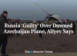 Россия признана виновной в сбитом самолете Азербайджана, говорит Алиев