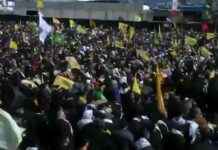 Масштабные похороны убитого Насраллы: стадион и флаги «Хезболлы» в Бейруте