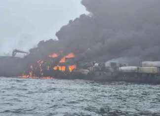 Спасены все 37 моряков с двух судов в Северном море 37