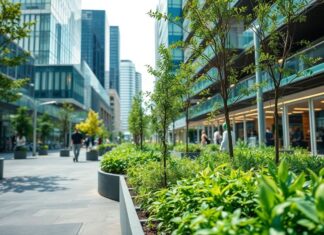 Инновации в городском озеленении: технологии для создания зеленых уголков Innovations in urban greening: technologies for creating green spaces