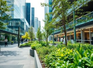 Инновации в городском озеленении: технологии для создания зеленых уголков Innovations in urban greening: technologies for creating green spaces