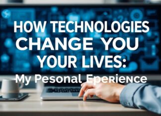 Как технологии меняют нашу жизнь: мой личный опыт How Technologies Change Our Lives: My Personal Experience