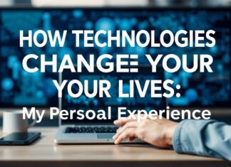 Как технологии меняют нашу жизнь: мой личный опыт How Technologies Change Our Lives: My Personal Experience